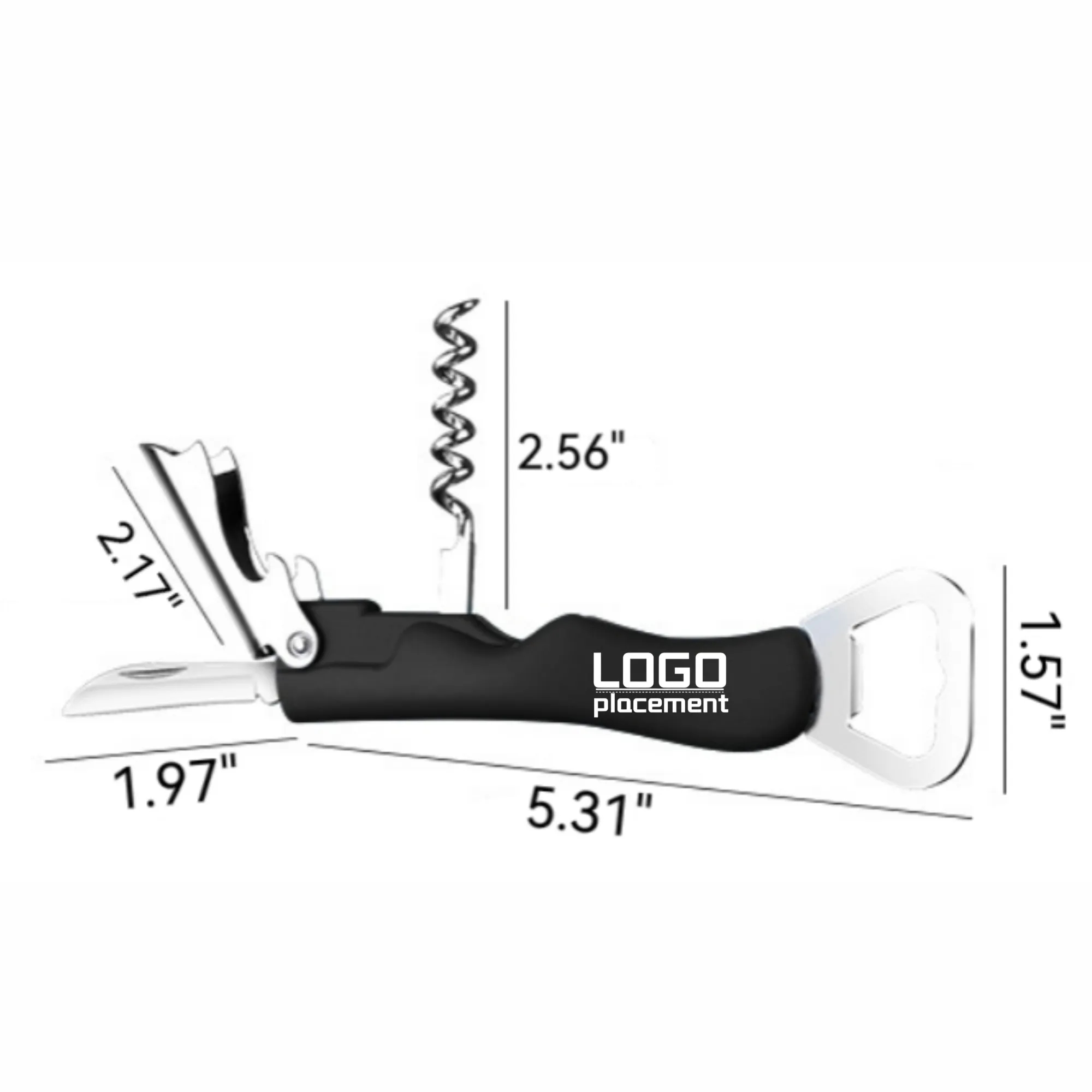 All-In-One Stainless Steel Wine & Beer Opener 5