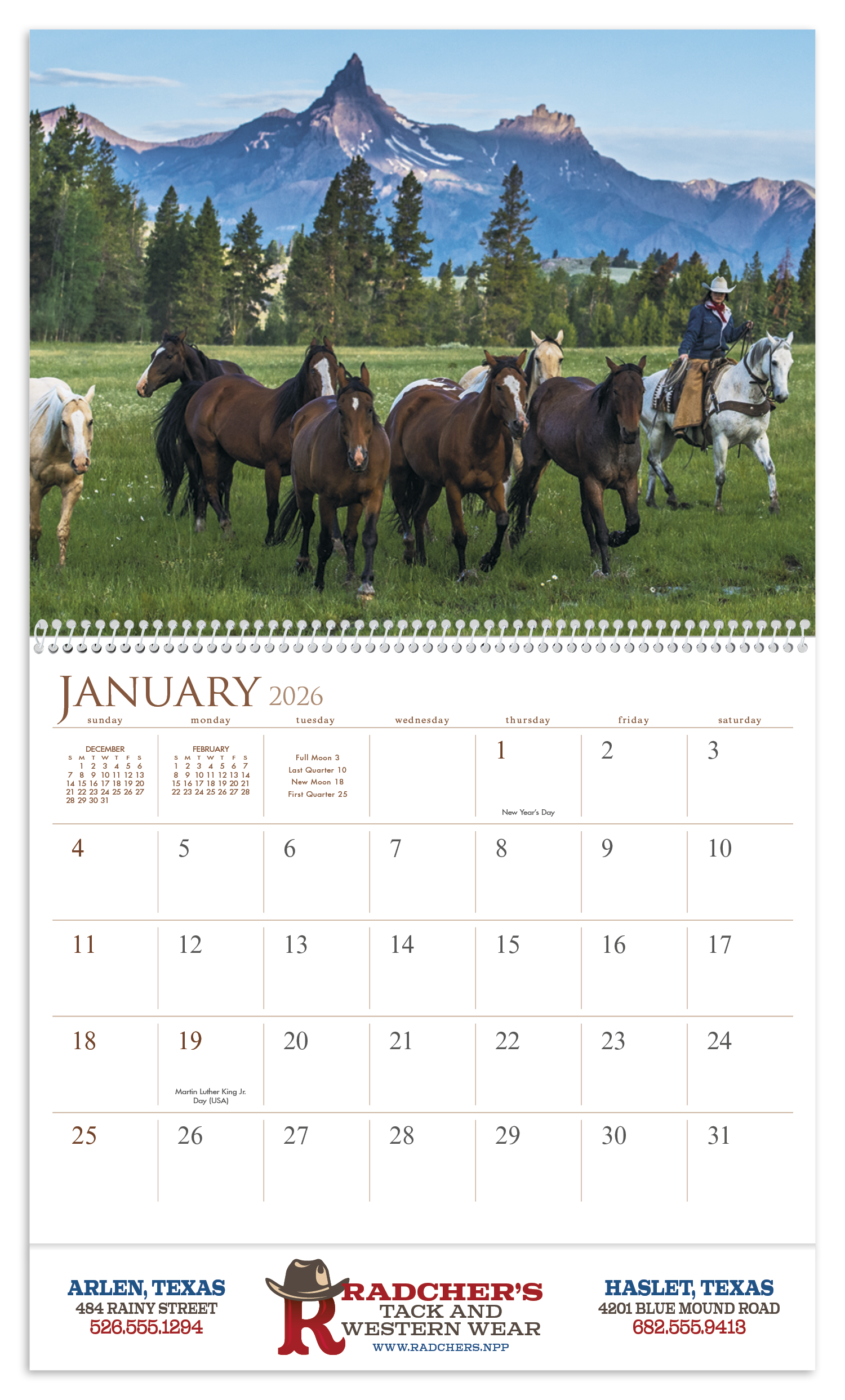 Triumph® Calendars Visions of the West Calendar 36
