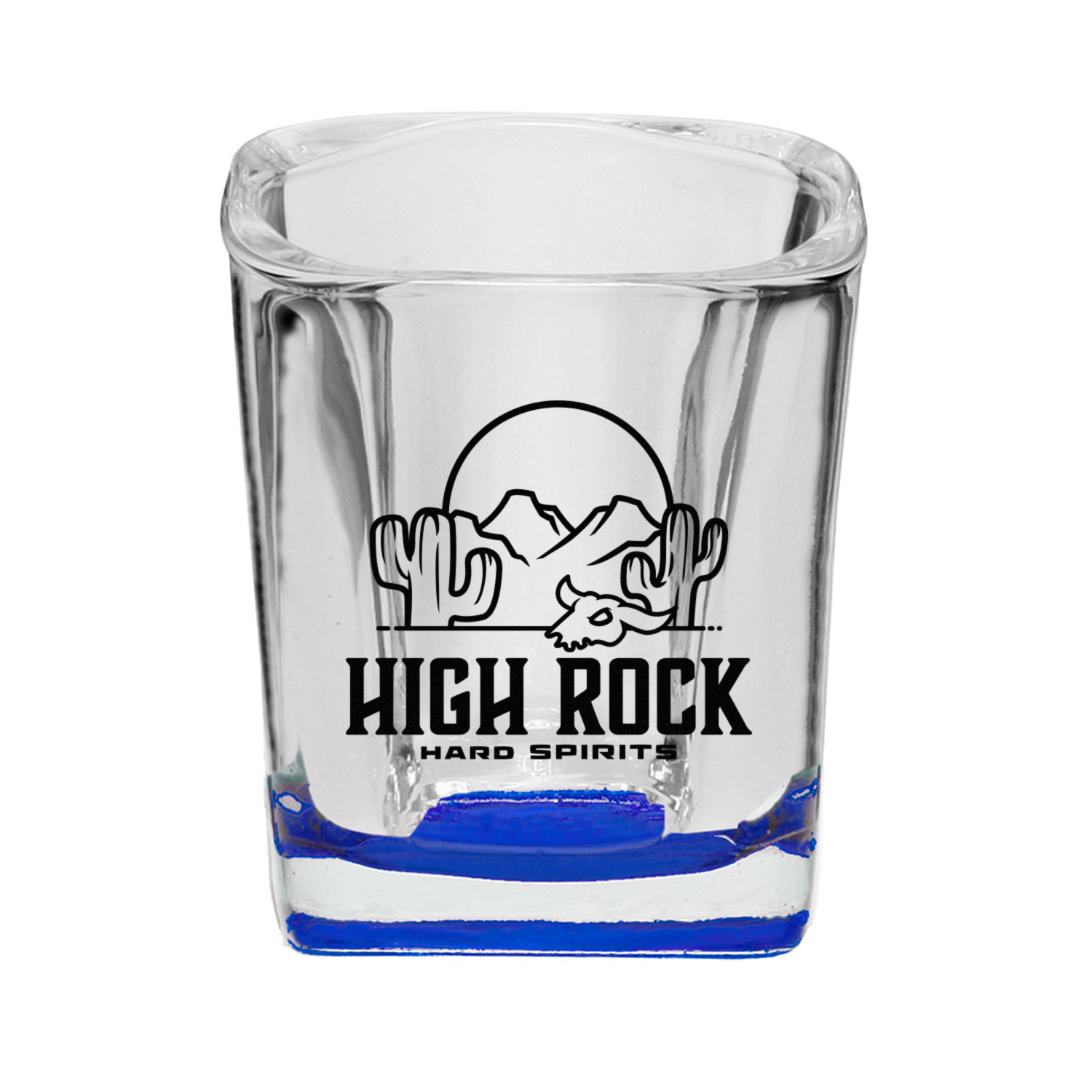 2 oz. Rounded Square Shot Glass (1 Color Imprint) 11