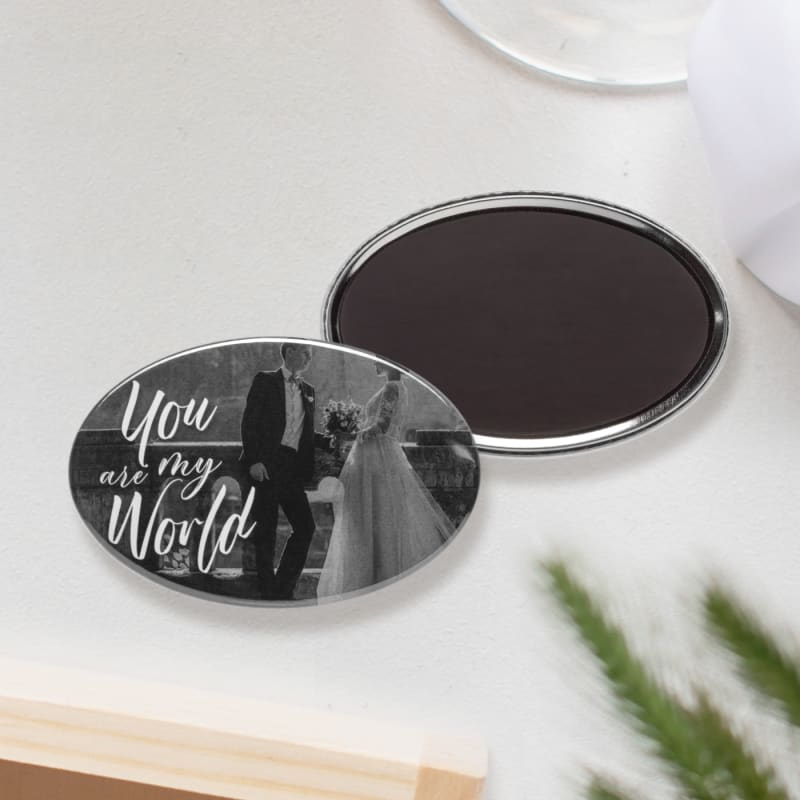2.75 X 1.75 Inch Oval Magnet Buttons 11