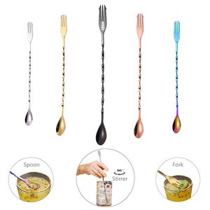 10.2 Inch Stirrer Spoon And Fork 5
