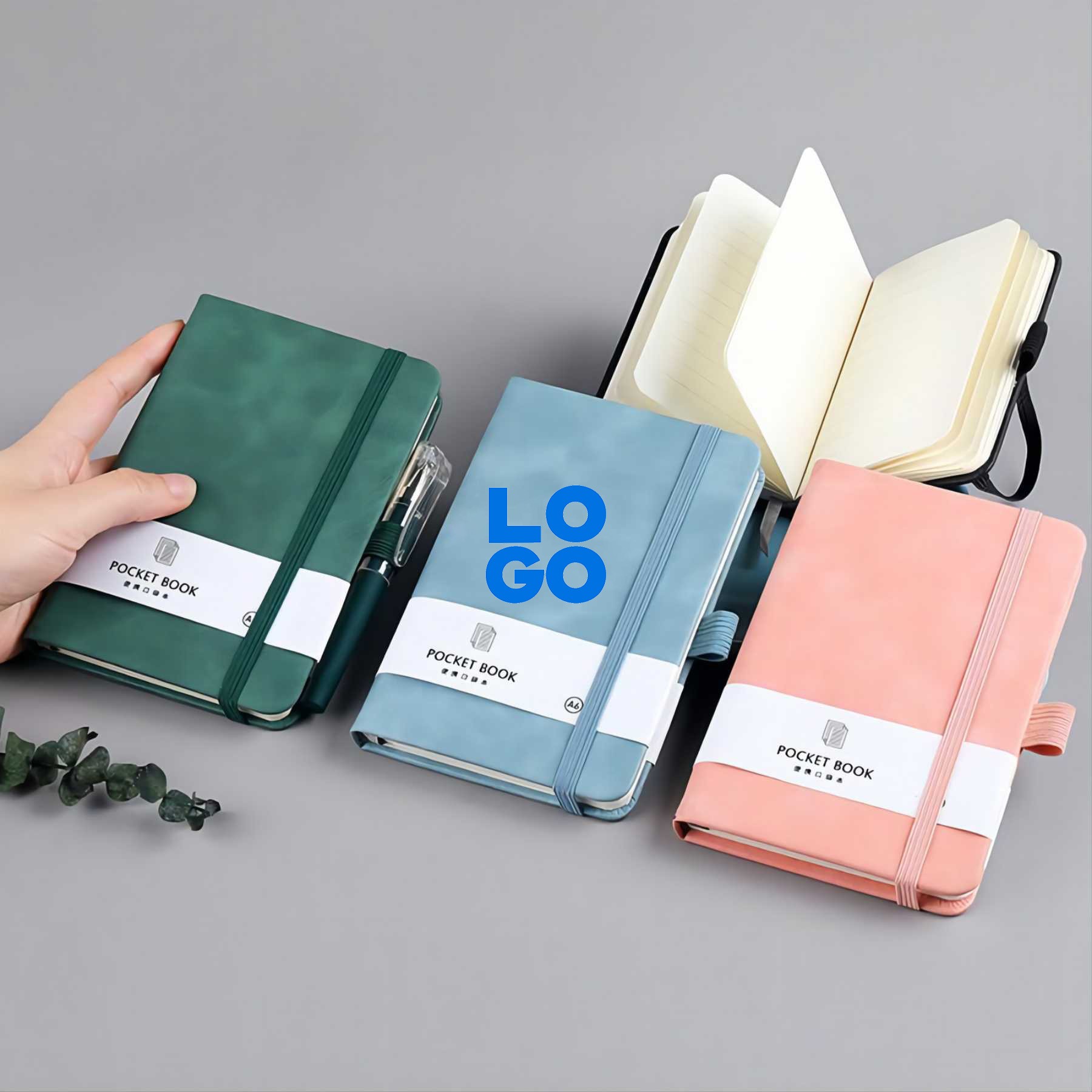 A7 Notebook with Pen Loop