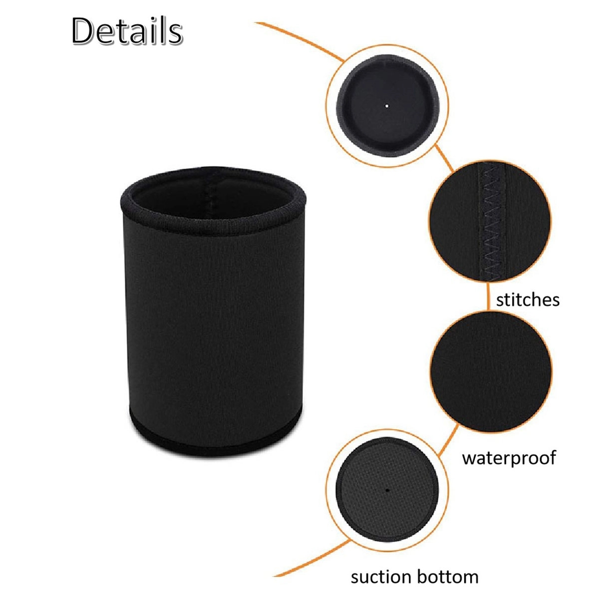 Collapsible Can Cooler With Suction Bottom 2