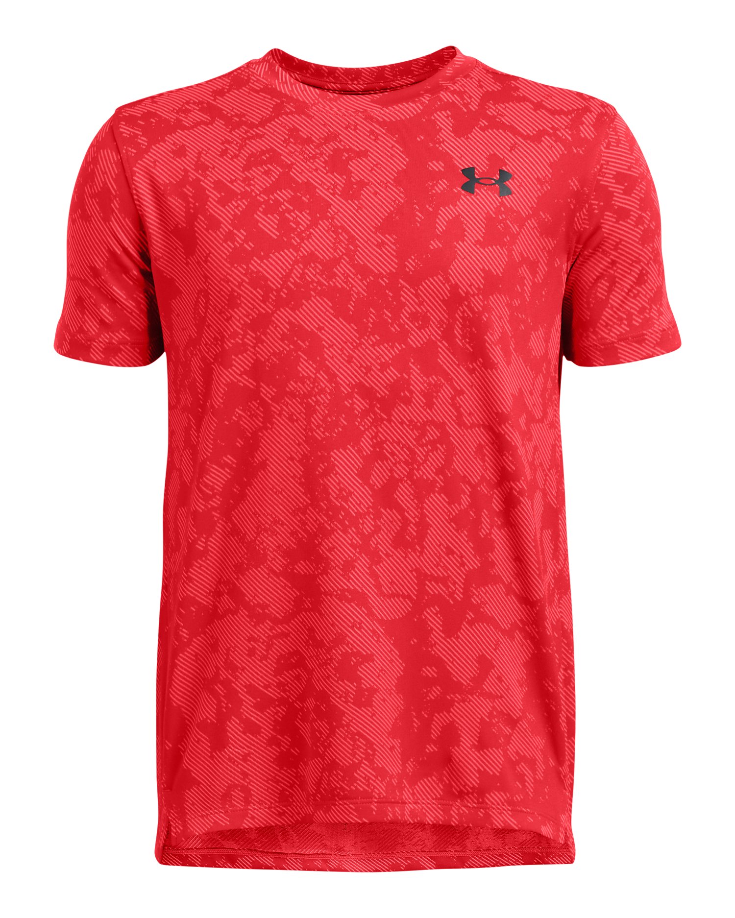 UA Tech Vent Geode Boys' Short Sleeve 15