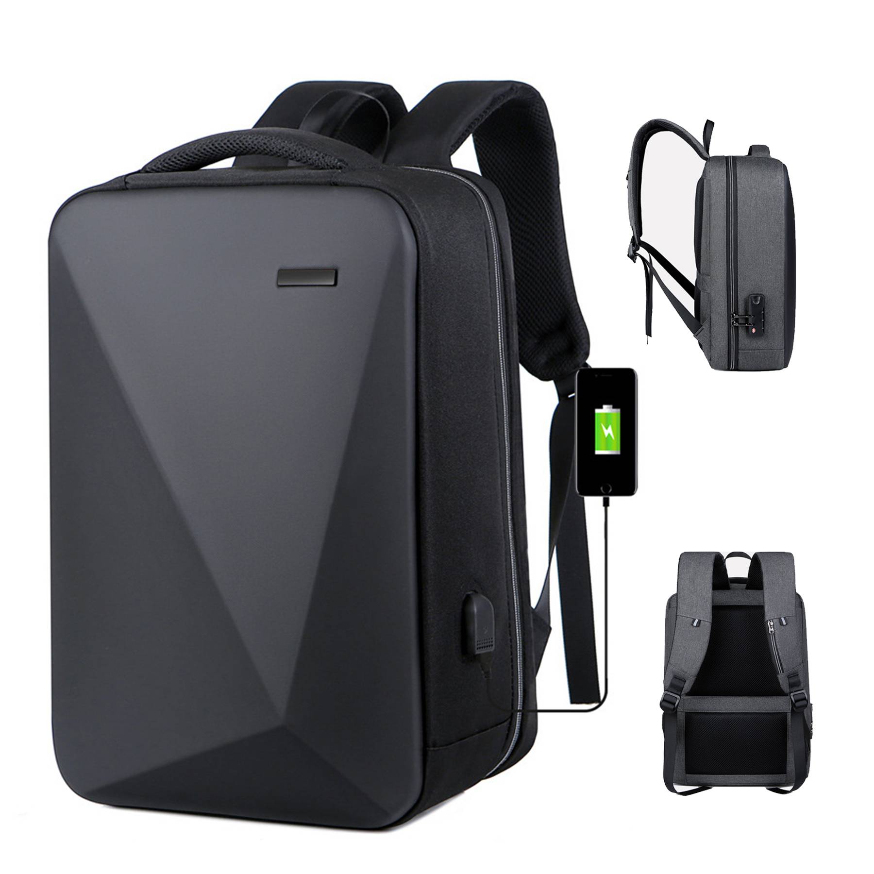 polyester Waterproof Laptop Backpack 4