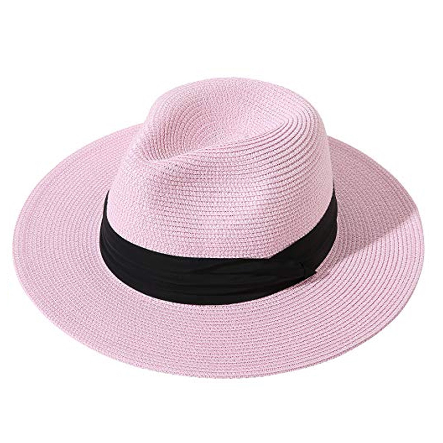 Wide Brim Straw Panama Sun Hat 3