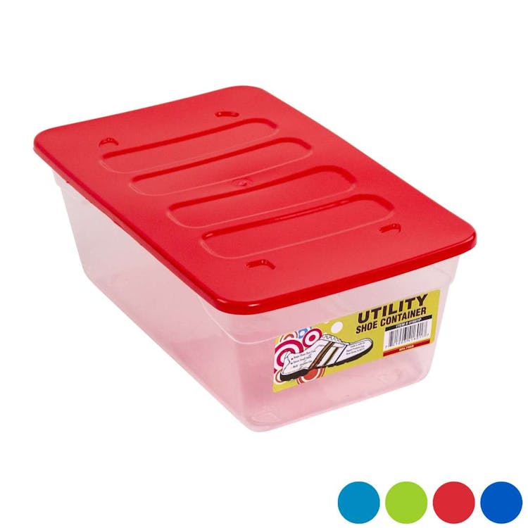 Utility Shoe Storage Containers - Assorted Colors 1