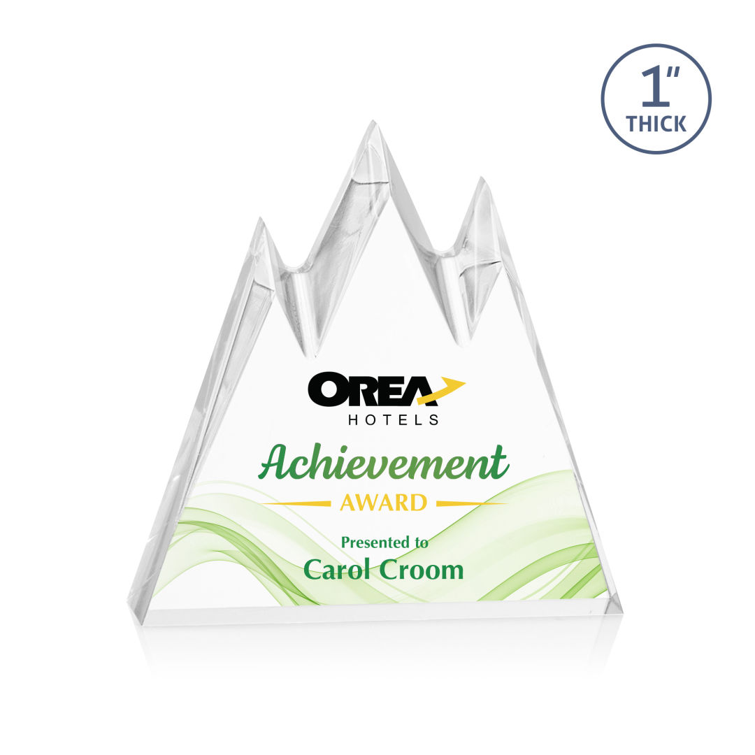 Banff Peak VividPrint™ Award - Clear 2