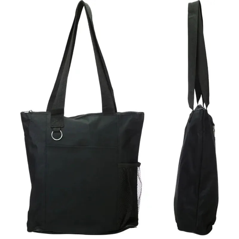 Custom Color Block Convention Tote Bags 6