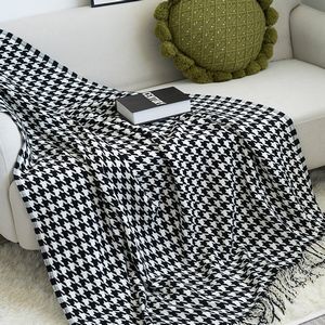 100% Acrylic Woven Decorative Throw Blanket 4