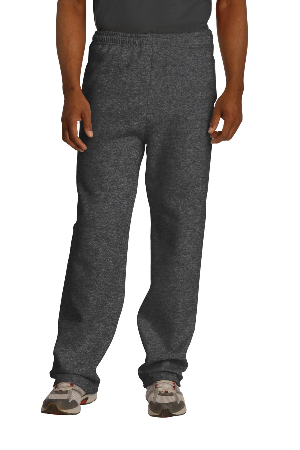 Jerzees NuBlend Open Bottom Pant with Pockets. 974MP 4