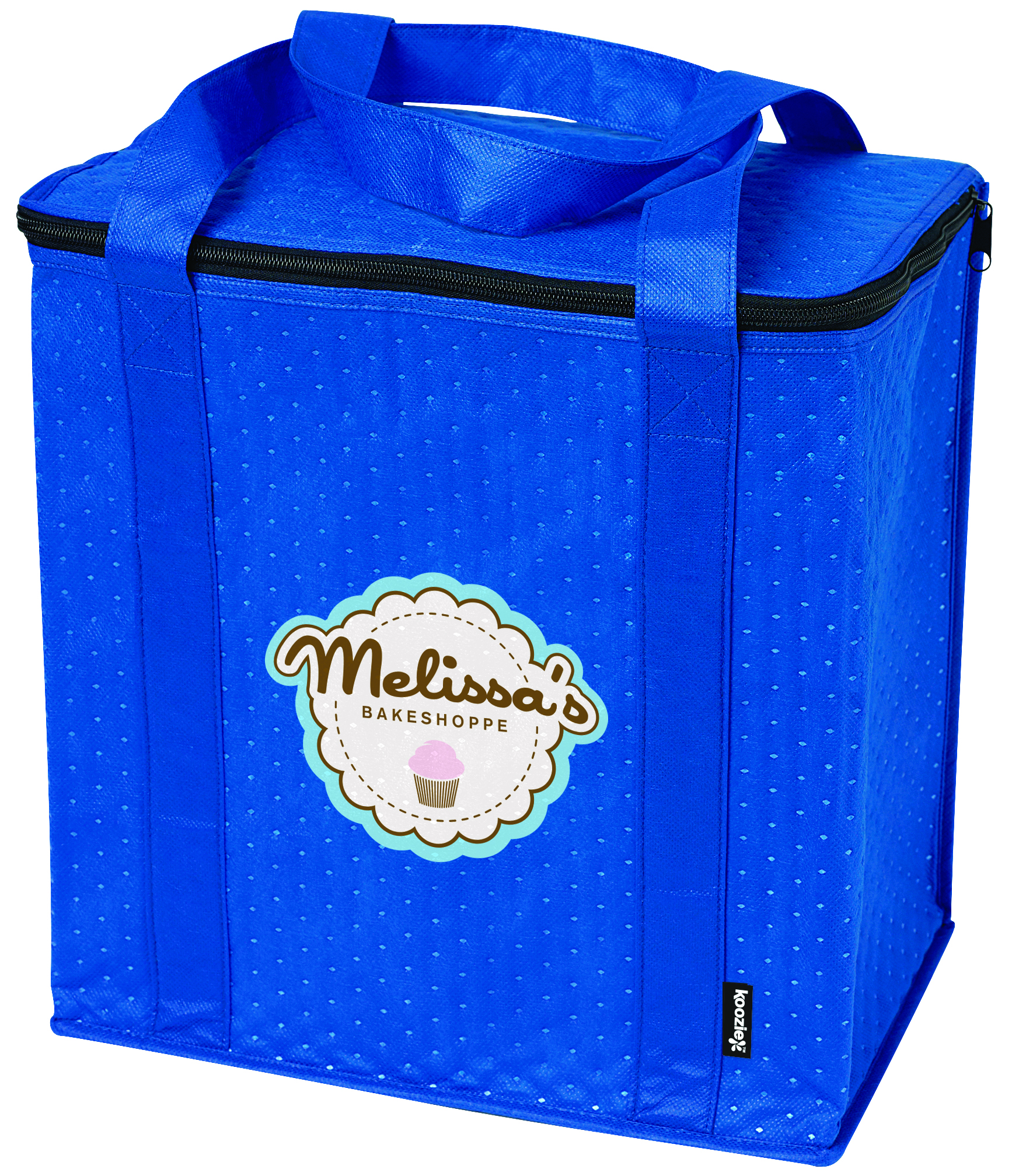 Zippered Insulated Grocery Tote