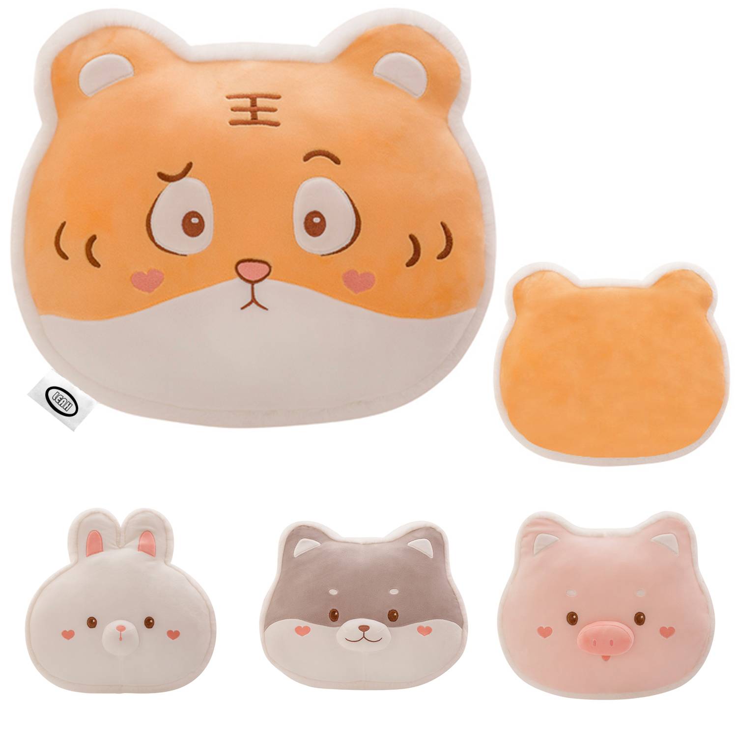 Cute Animal Plush Soft Throw Pillow 2
