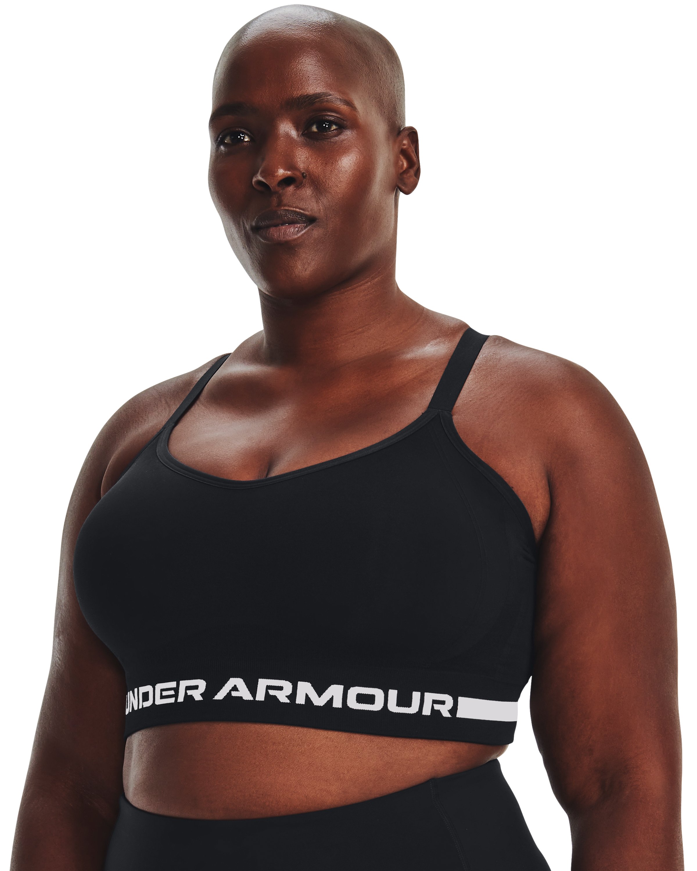 Women's UA Seamless Low Long Sports Bra 4