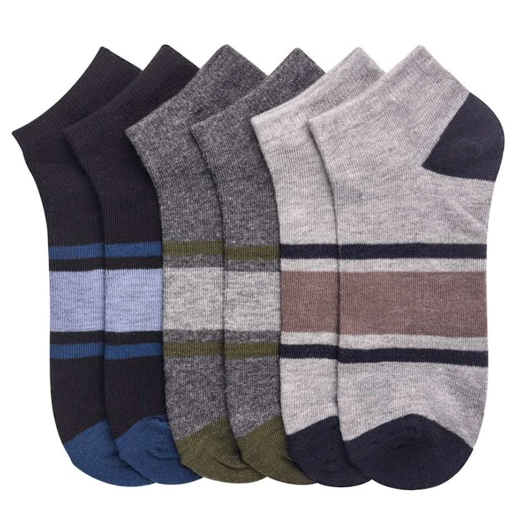 Men's Spandex Socks - 9-11 Assorted Colors 2
