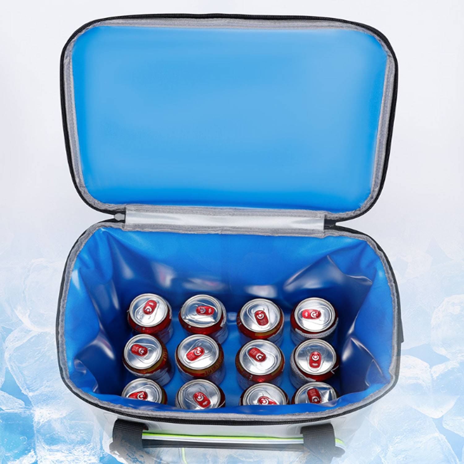 Large Capacity Waterproof Insulated Cooler Tote Bag 8