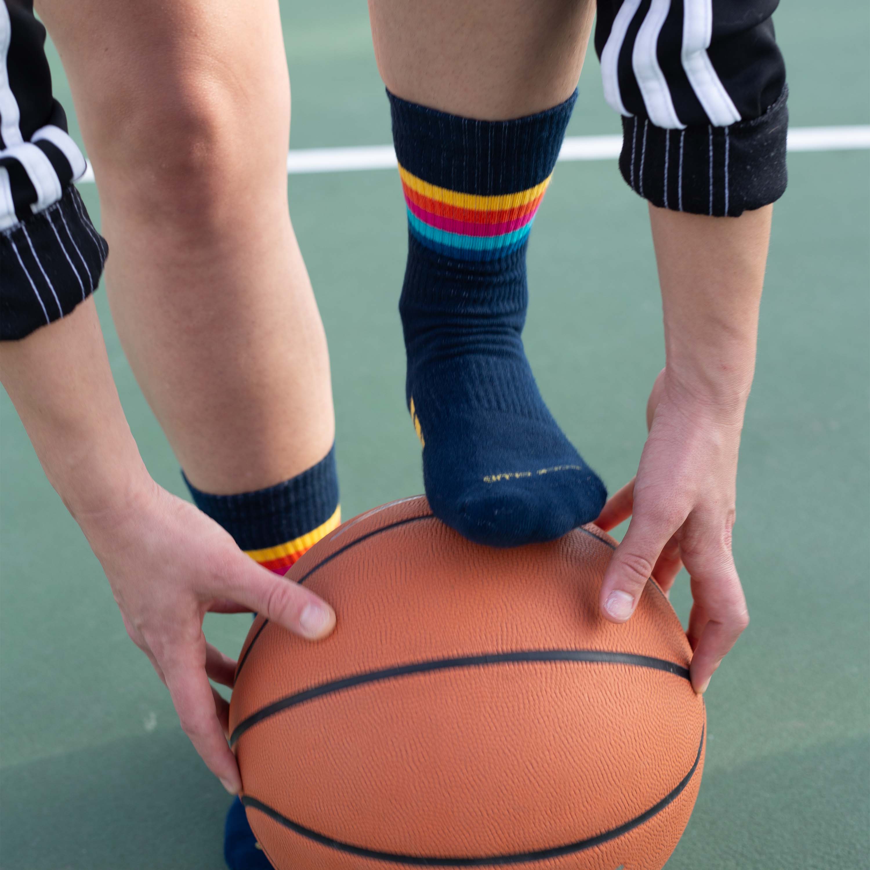 Mid Calf Basketball Socks - Elevate Your Game on the Court - American Made 2