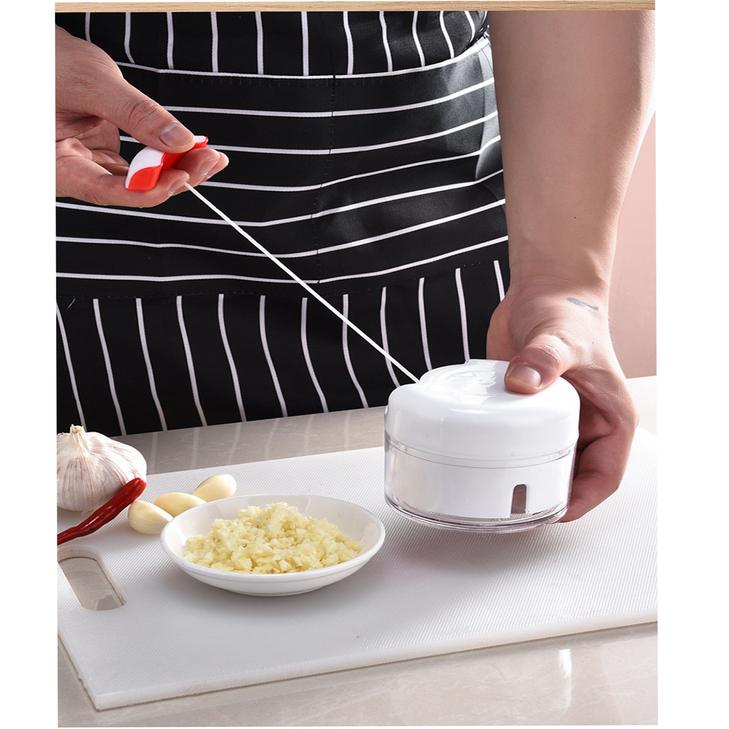 Mini Garlic Squeezer for Home Kitchen 6