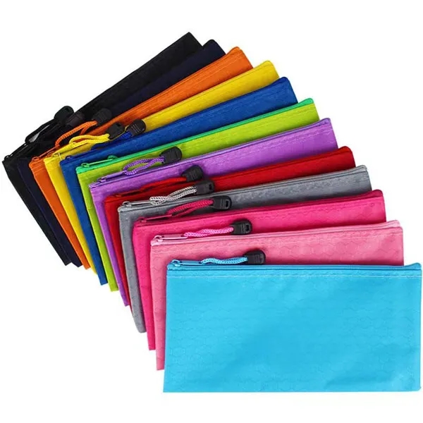 A6 Waterproof Zipper Pencil Pouch 2