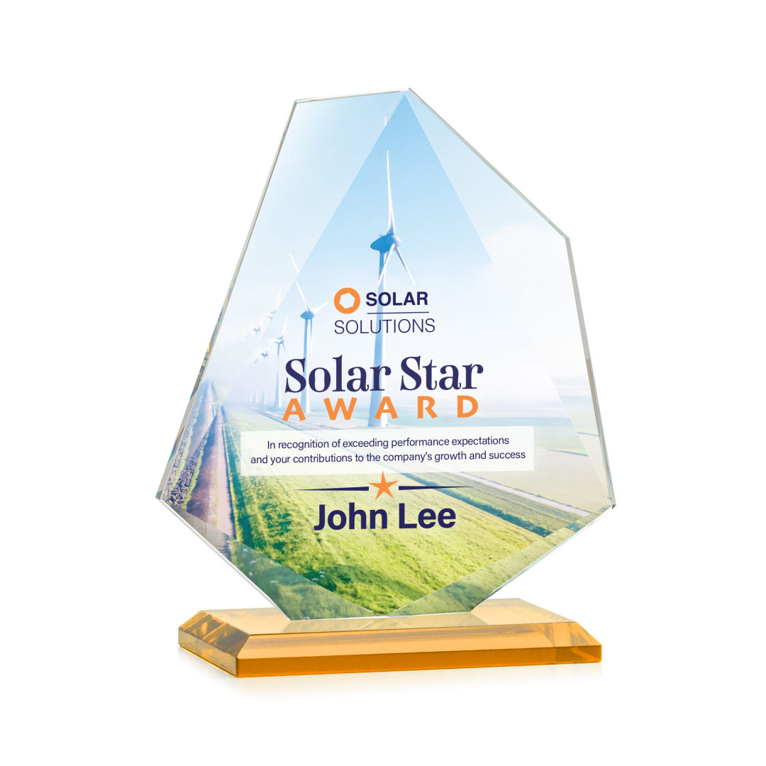 Picton VividPrint™ Award - Amber 3