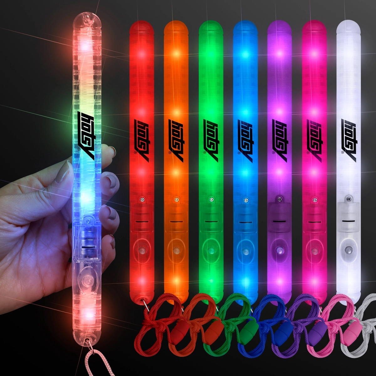 Flashing LED Patrol Wand 7
