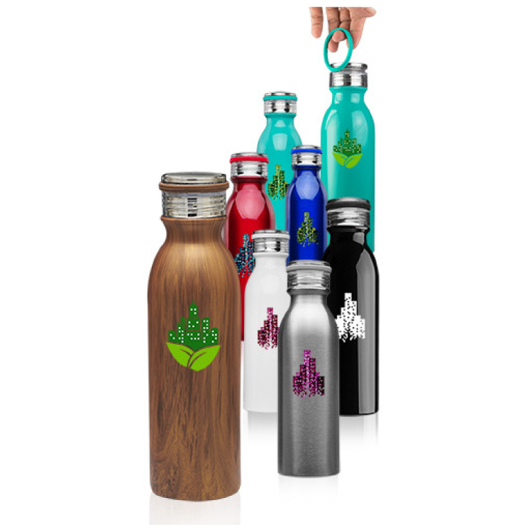 20 oz. Echo Stainless Steel Water Bottle 2