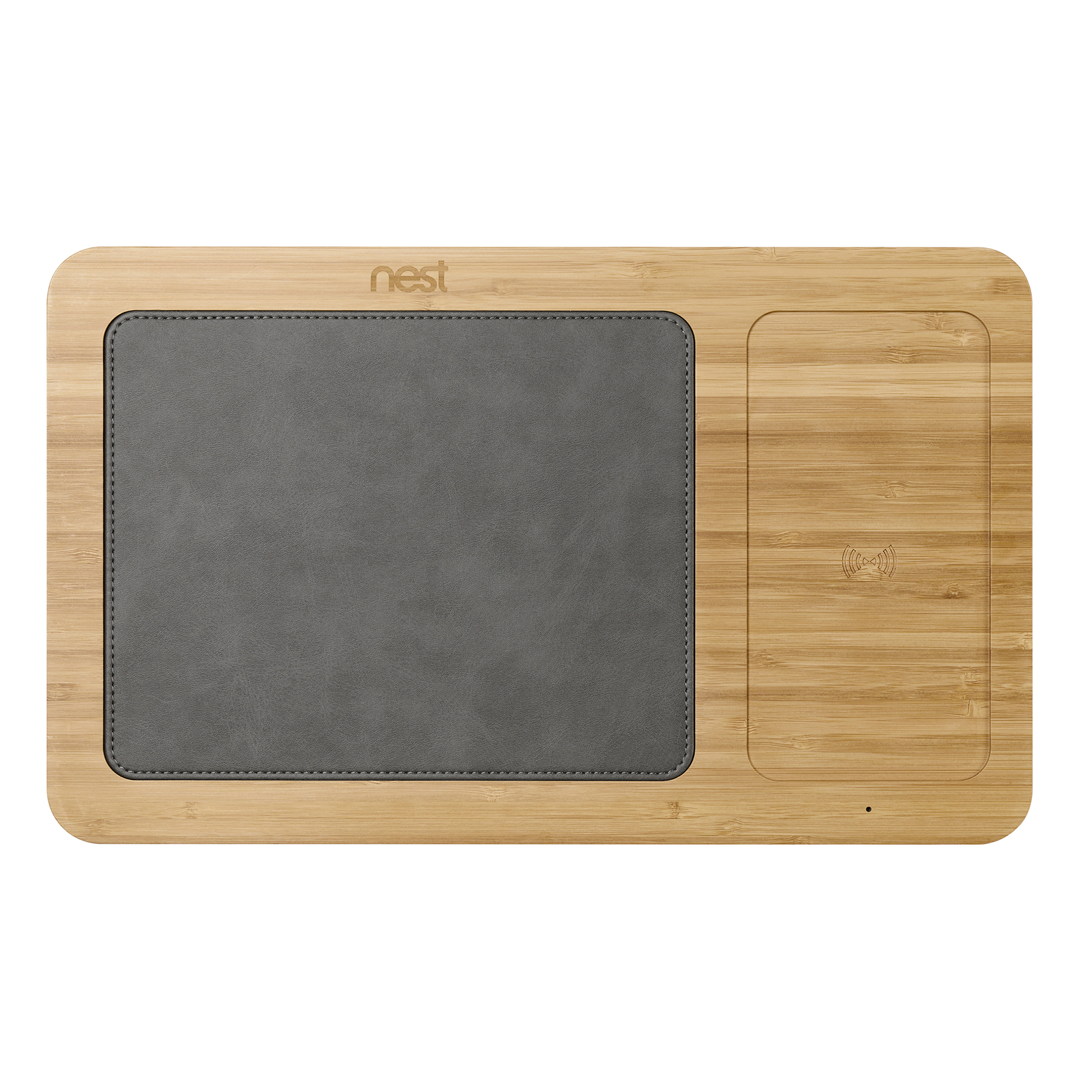 Auden Bamboo Wireless Charging Mouse Pad 7