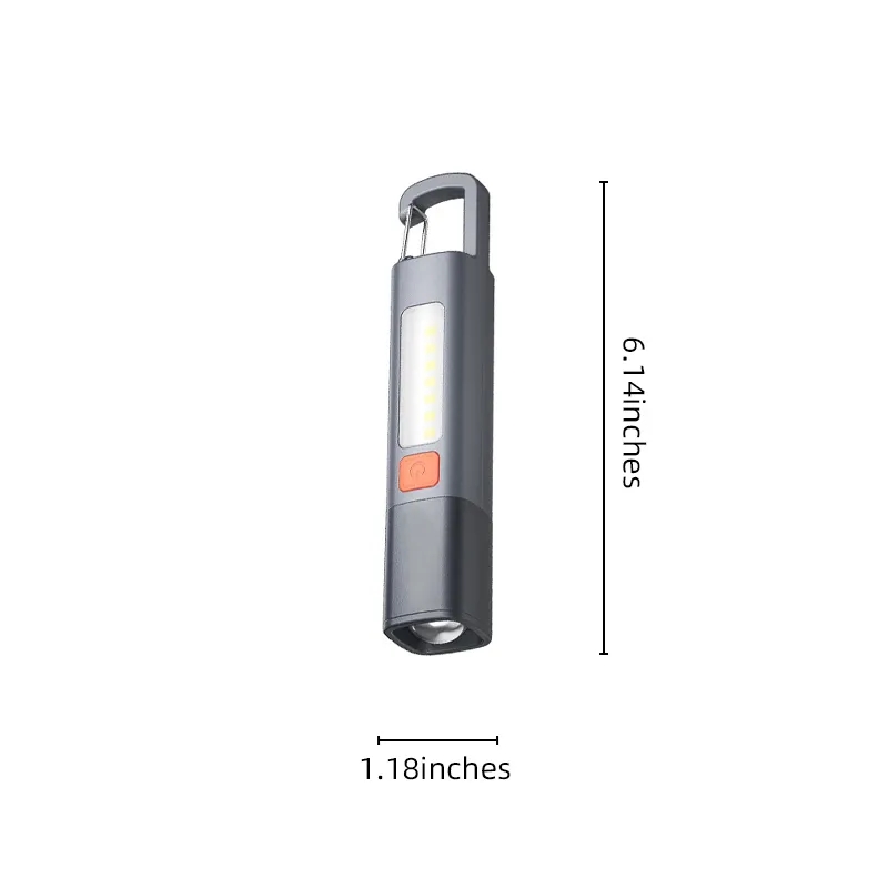 Super bright rechargeable camping waterproof LED Flashlight 3