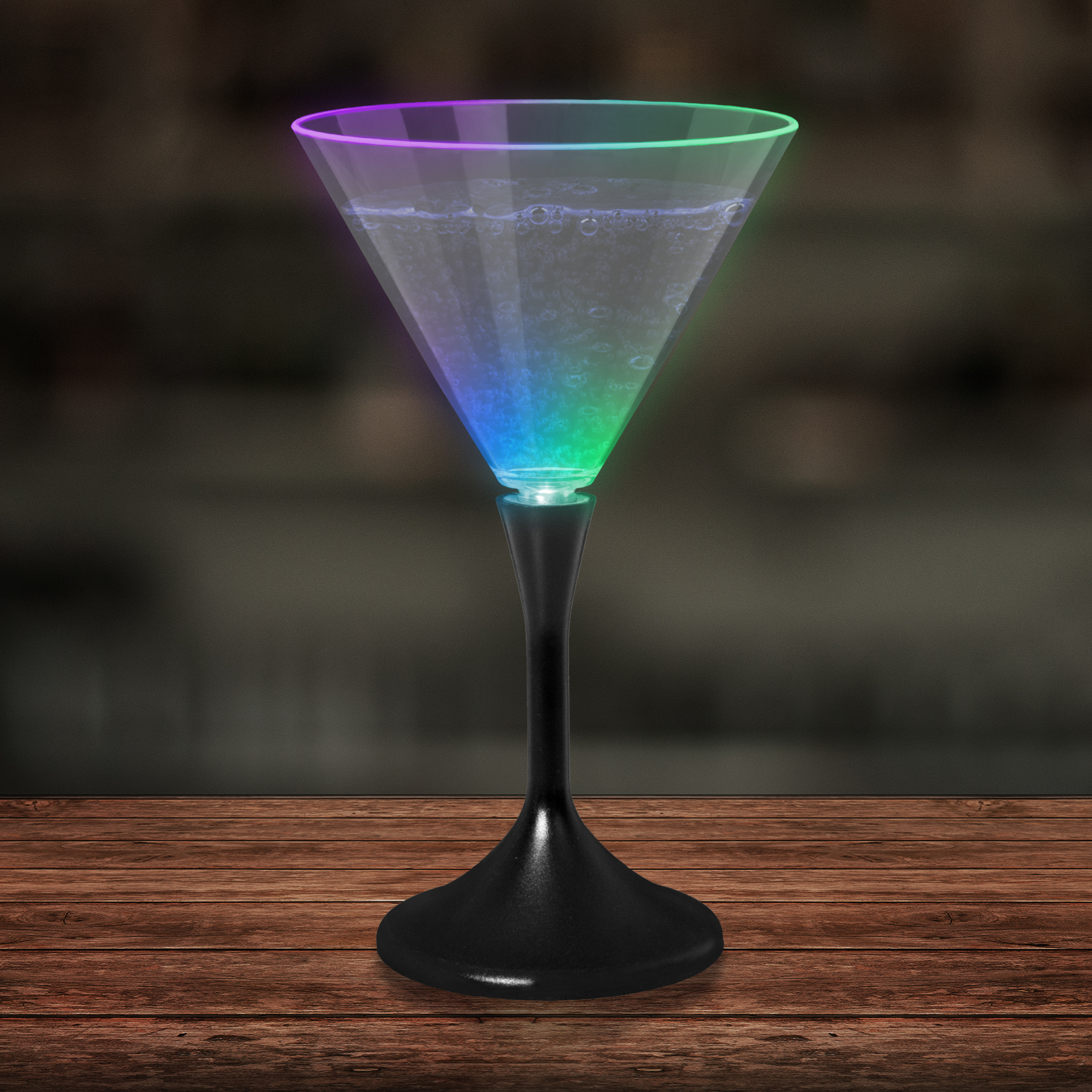 7 oz. LED Lighted Martini Glass 15