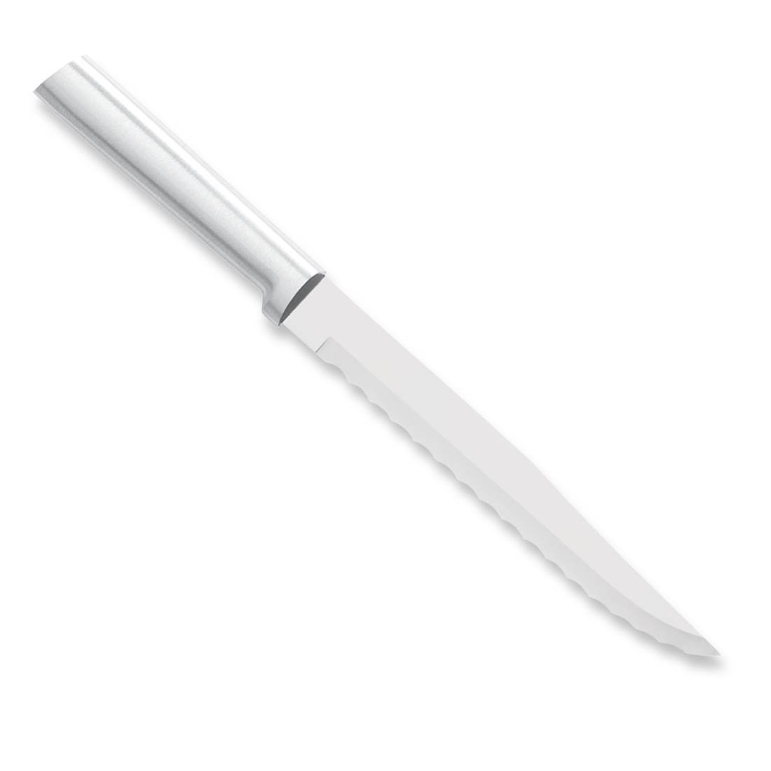 Serrated Slicer Knife w/Silver Handle 2
