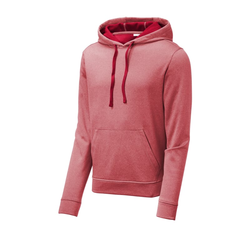 Sport-Tek PosiCharge Sport-Wick Heather Fleece Hooded Pullover. 14
