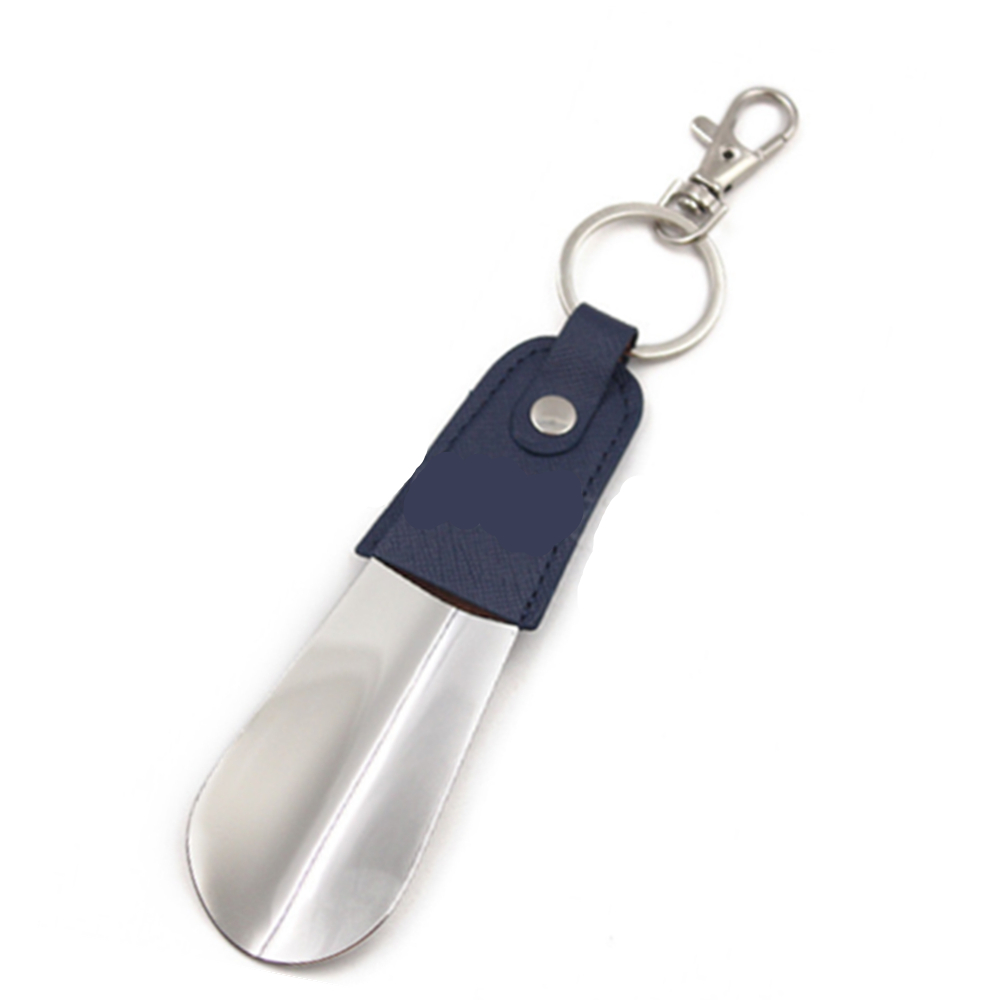 Leather Shoe Horn With Key Ring 8
