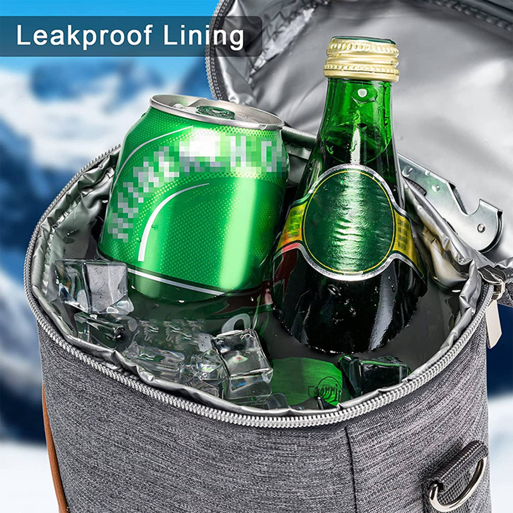 Oxford Outdoor portable waterproof wine insulation bag 7