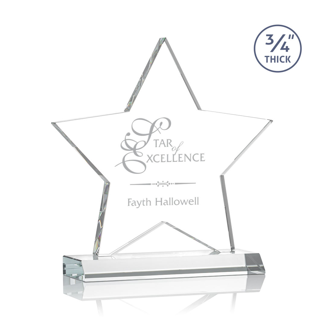 Chippendale Star Award - Clear 2