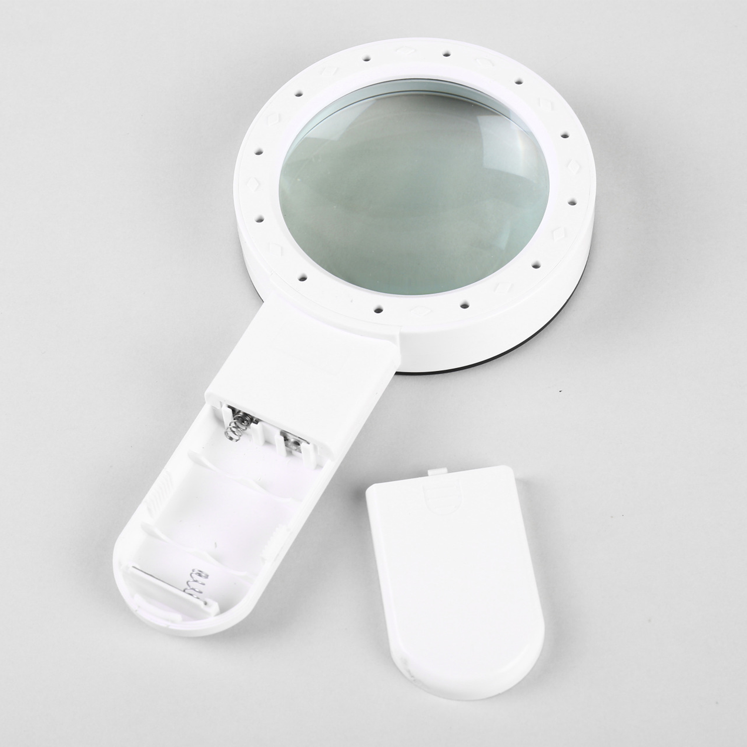 Handheld 30X LED Light High Definition Magnifying Glass 7