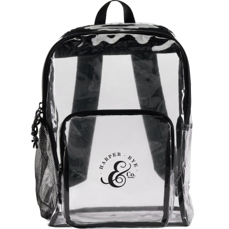 Lucent Deluxe Clear PVC Backpack 11