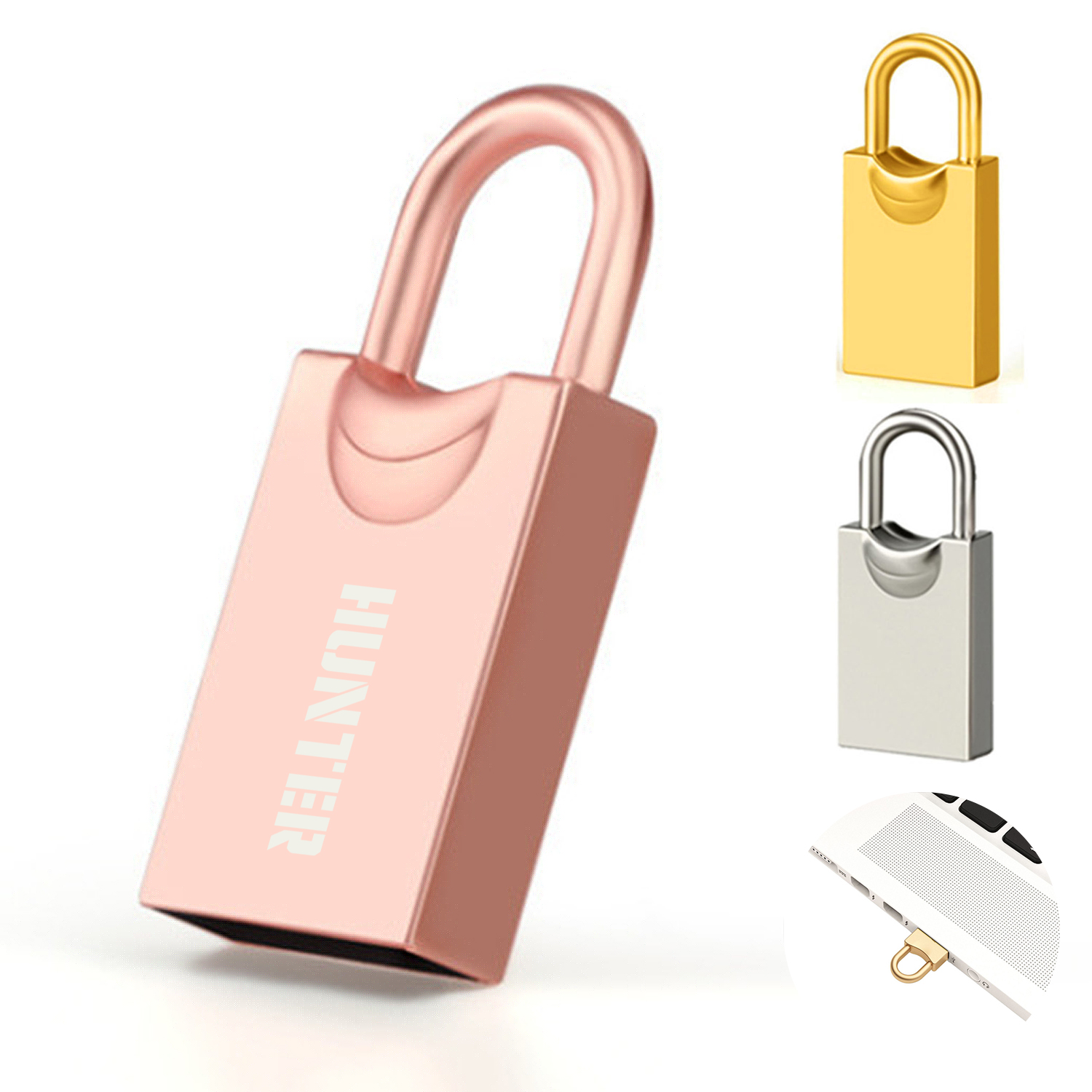 Locked Mini USB Flash Drive Of 64G 4