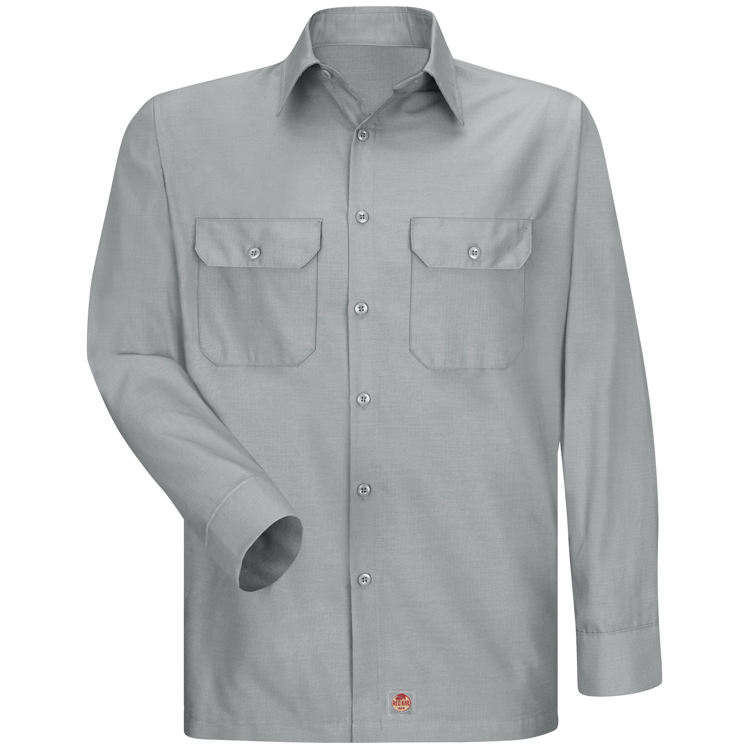 Red Kap® Men's Long Sleeve Solid Rip Stop Shirt 3