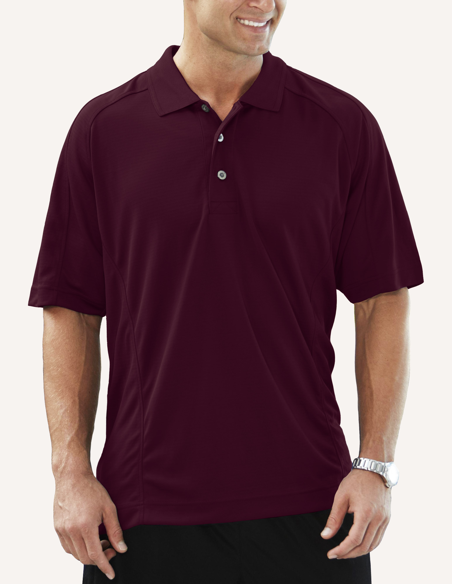 Men's Empire Ottoman Solid Polo Shirt 10