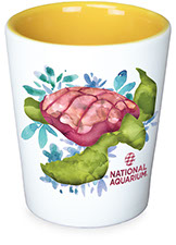 2 Oz. Two Tone Matte Shot Glass 4