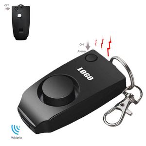 Safety Alarm Keychain With Whistle And 120DB Panic Sound 10