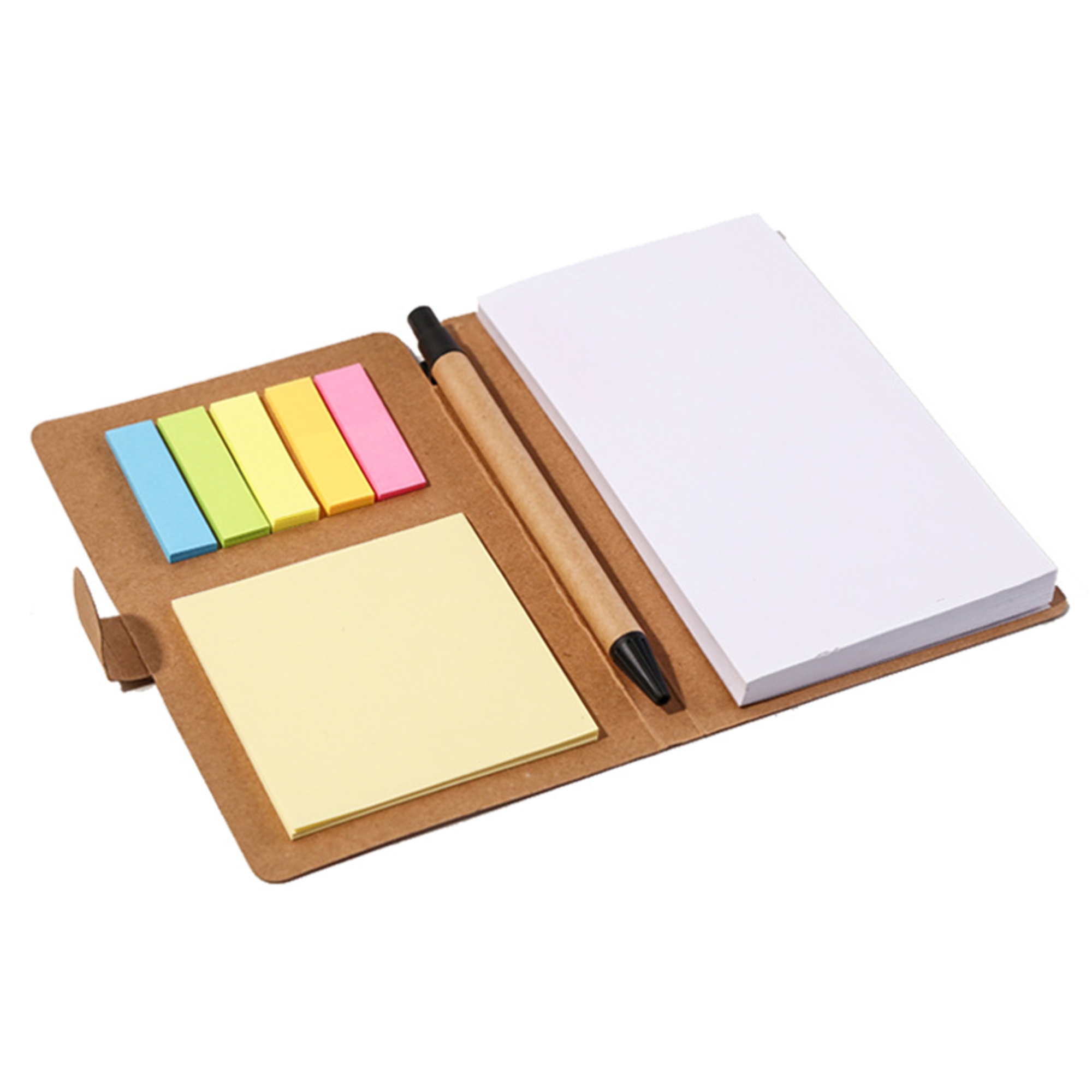 Notebook w/Sticky Notes and Pen (4" x 6") 2