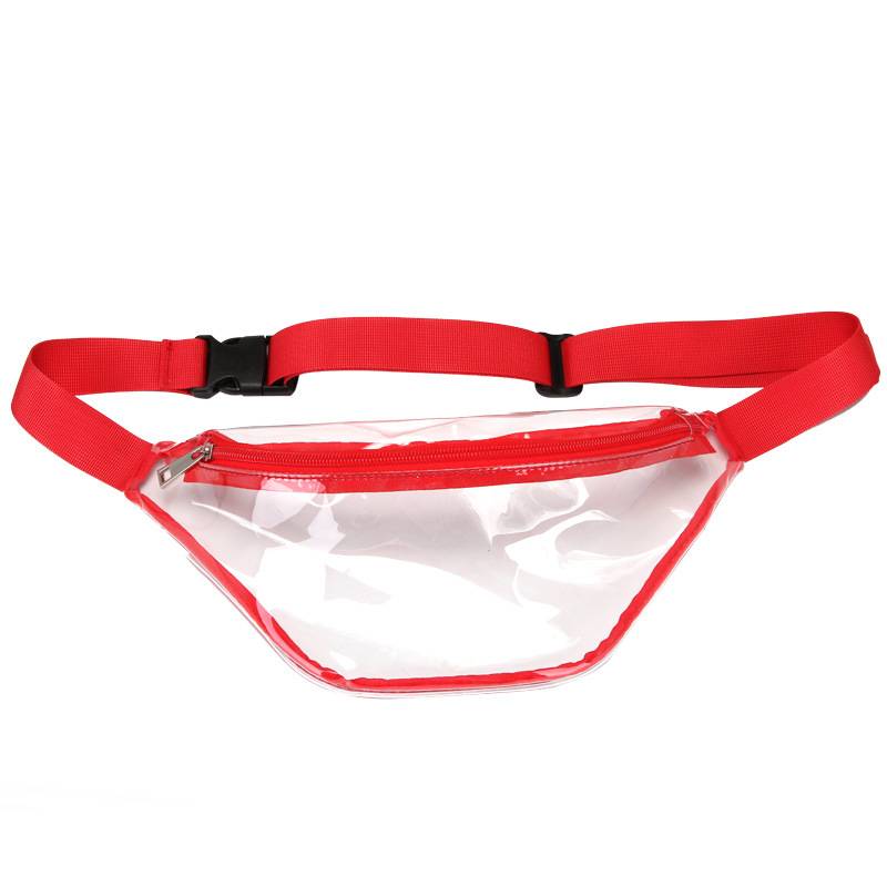 Waterproof Transparent PVC Waist Bag 3