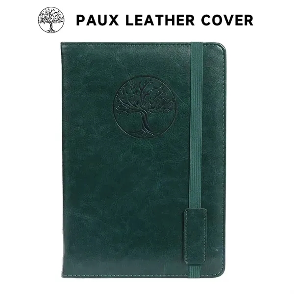 Vintage Elegance Leather Notebook with A5 Size 4