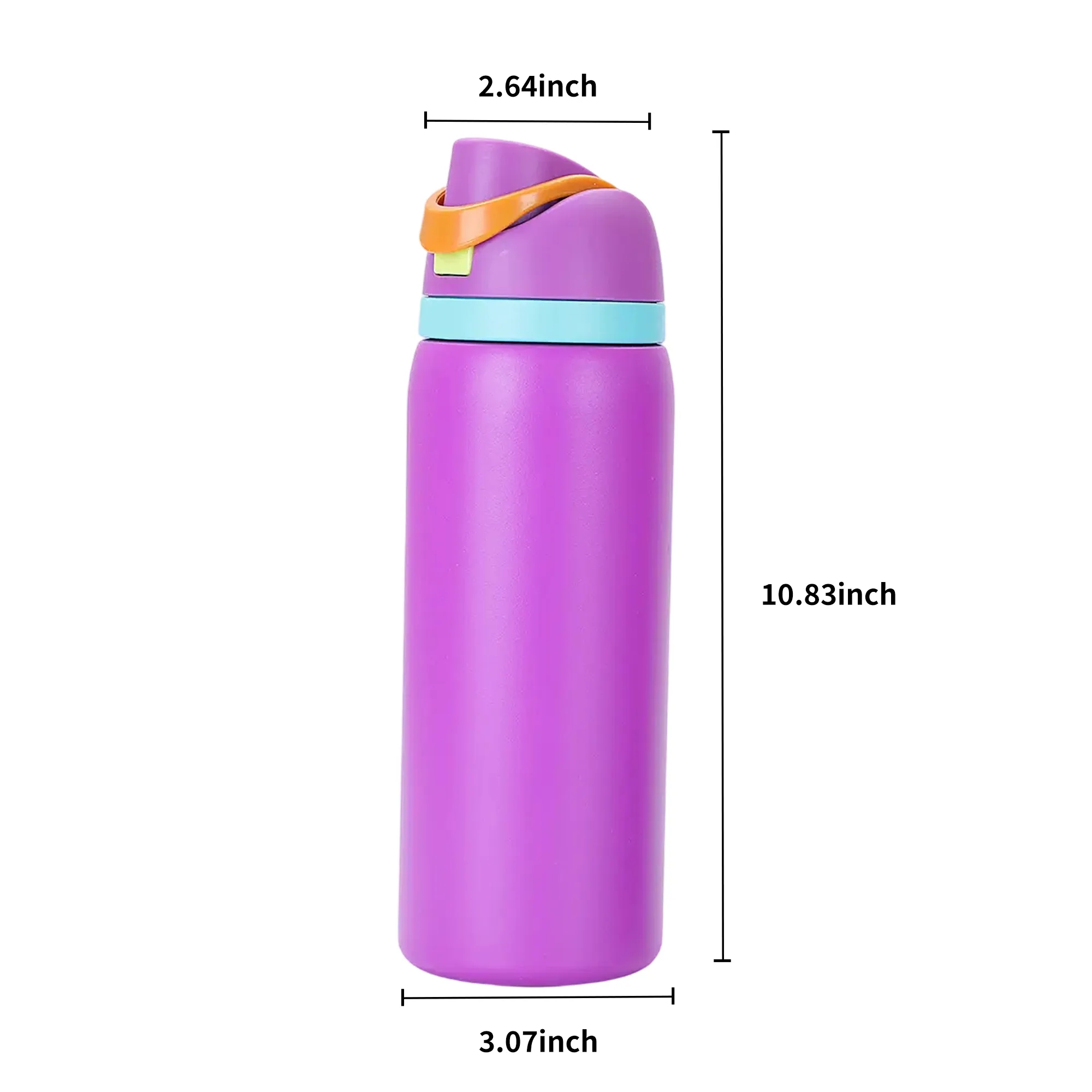 MOQ 50 32oz Dual-Lid 304 Stainless Steel Insulated Tumbler 14