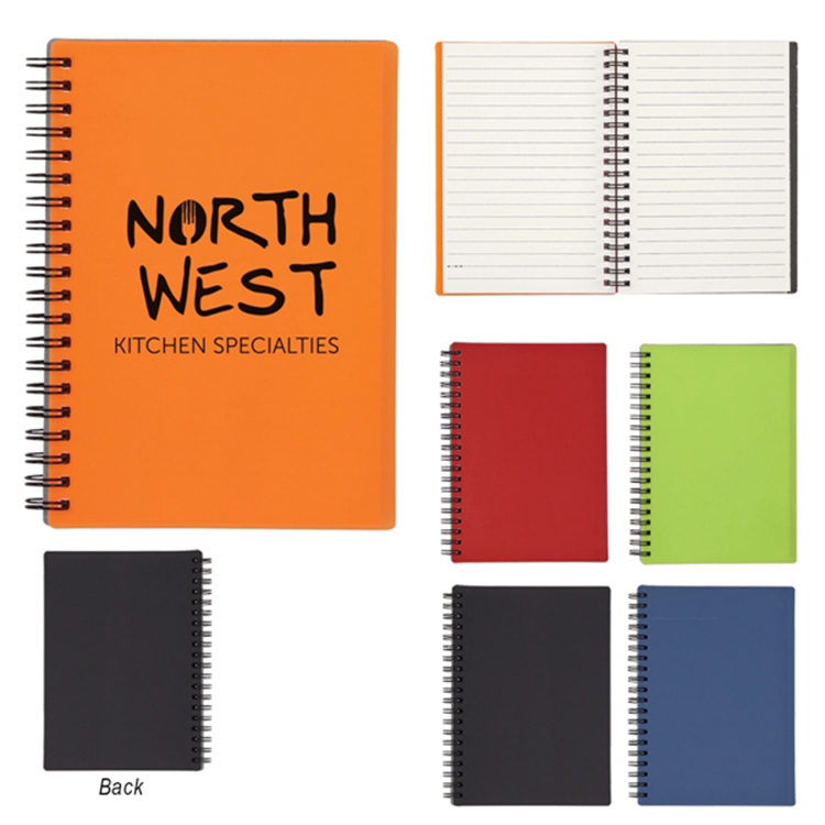 RUBBERY SPIRAL NOTEBOOK 2