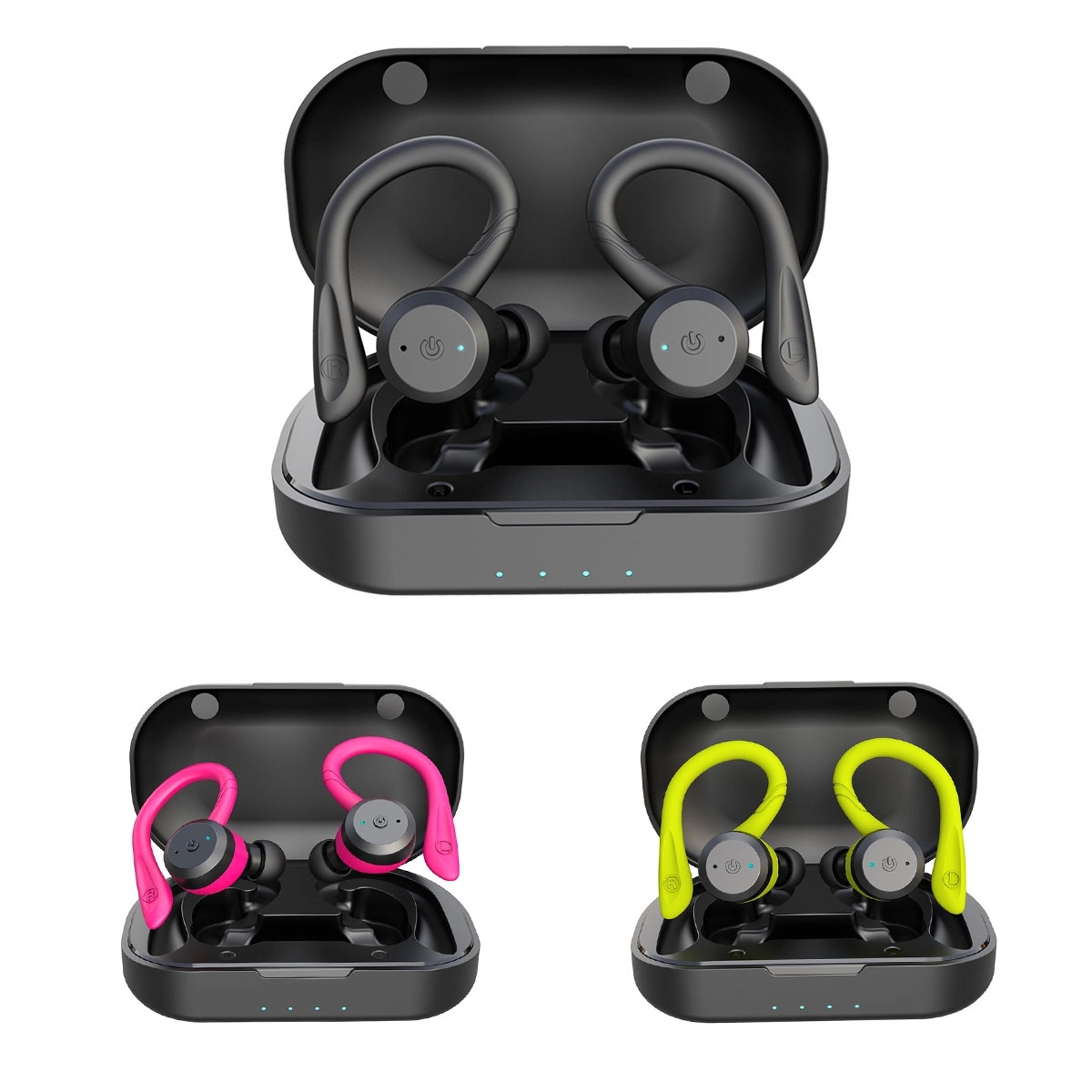 Bluetooth Waterproof Headphones True Wireless Earbuds 3