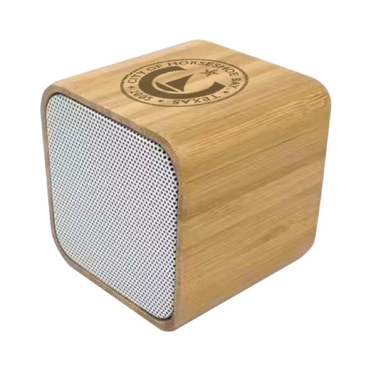 Bamboo Cube BT 5.0 Speaker 8