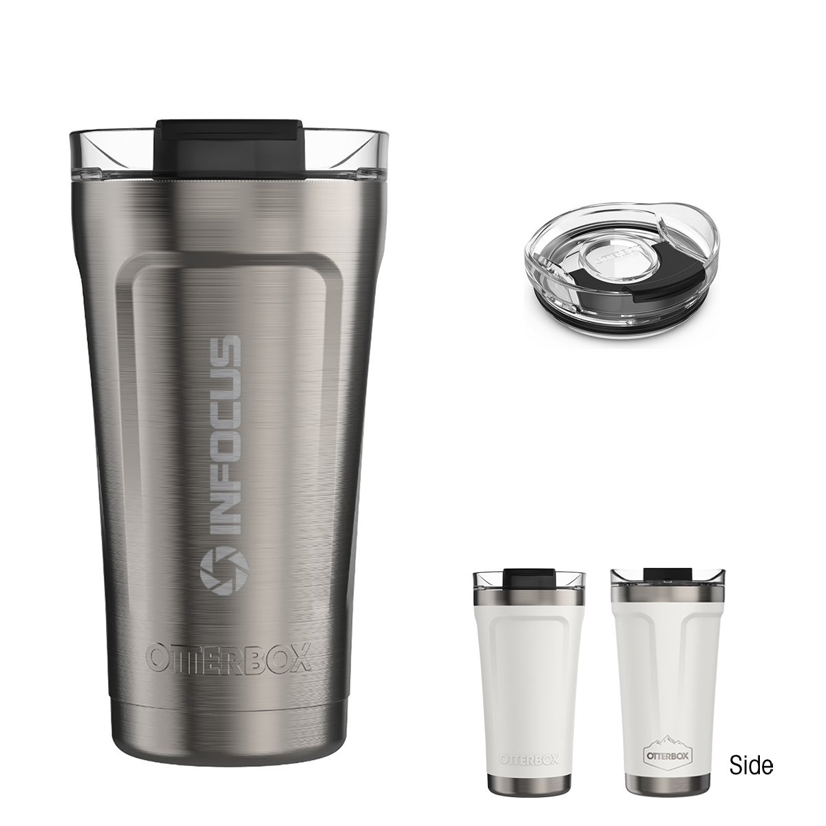 16 Oz. Otterbox® Elevation® Core Colors Stainless Steel Tumbler