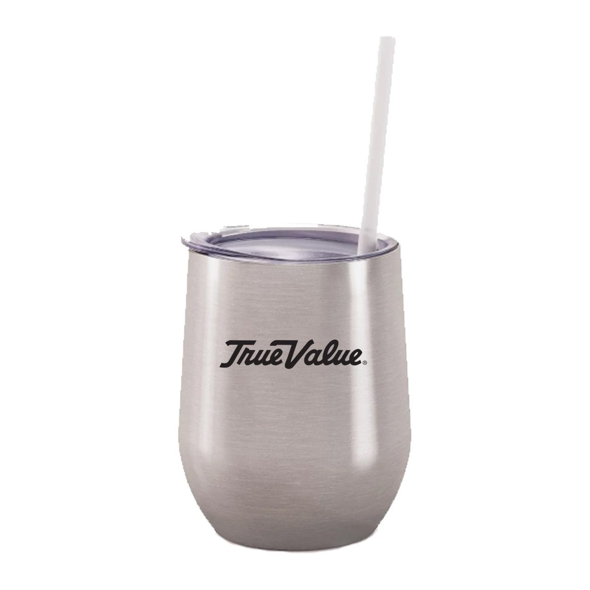 12 Oz. Maars Silver Bev Steel Stainless Steel Wine Tumbler